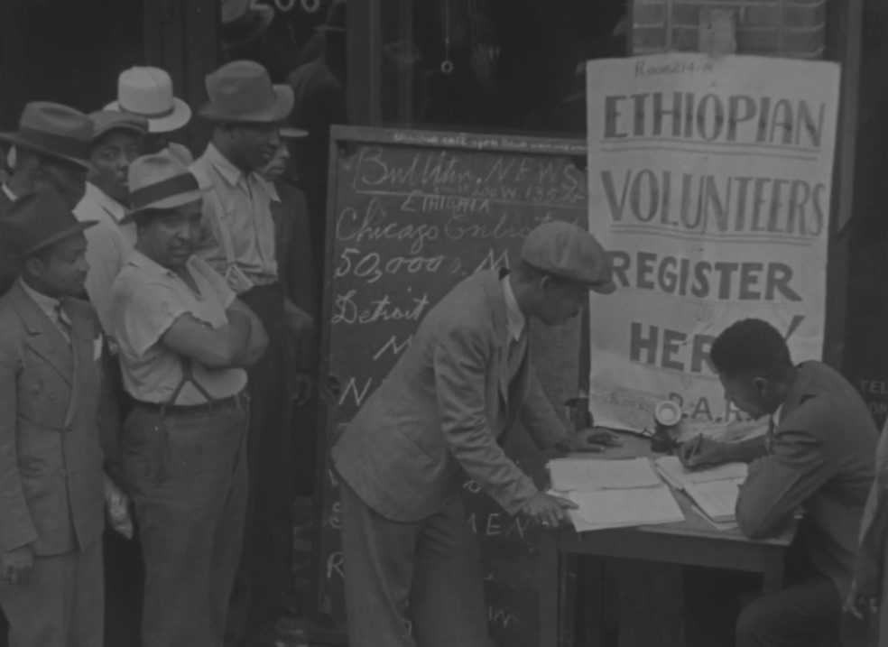 Newsreel 1935: Americans take sides on Italy’s invasion of Ethiopia
