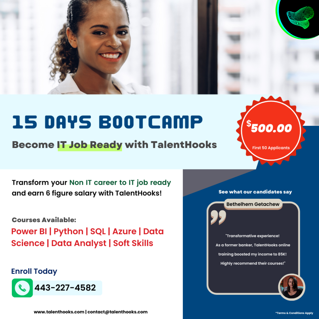 15 Days Booth Camp – Become IT Job Ready !