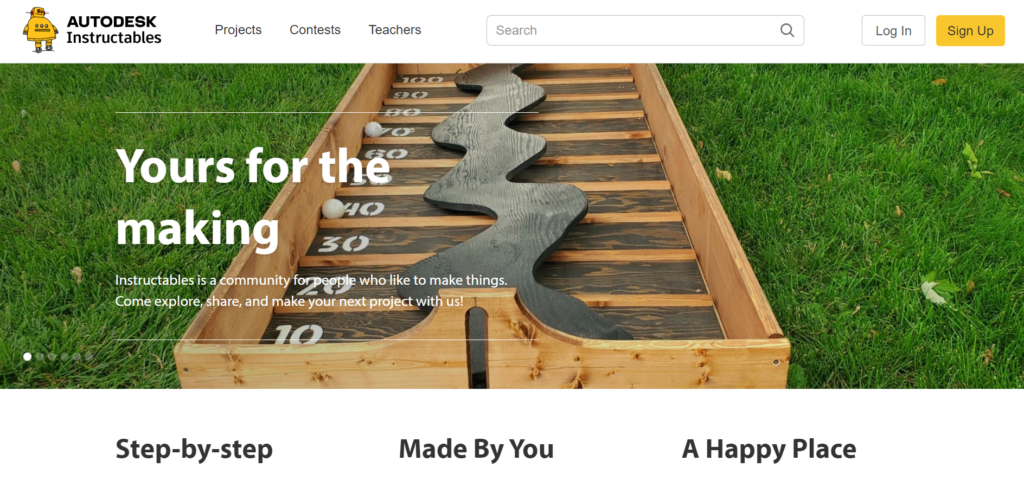 Instructables – Fueling Creativity Through DIY Projects