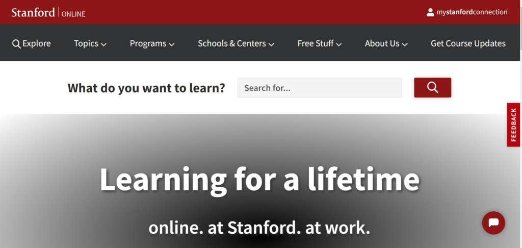 Stanford Online – Elevating Learning Beyond Borders