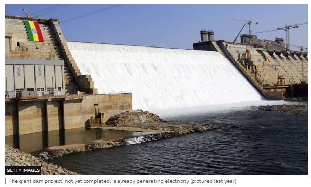 Egypt angry as Ethiopia fills Nile dam reservoir amid water row