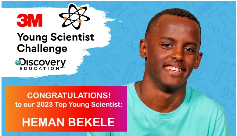 14-year-old Heman Bekele named America’s Top Young Scientist