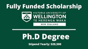 Victoria University Wellington Scholarship 2024 In New Zealand