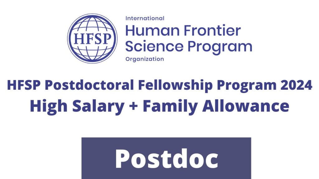 HFSP Postdoctoral Fellowship Program 2024