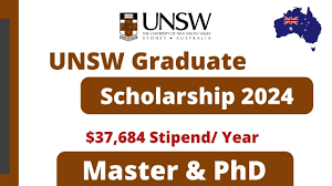 UNSW Graduate Scholarship 2024 in Australia