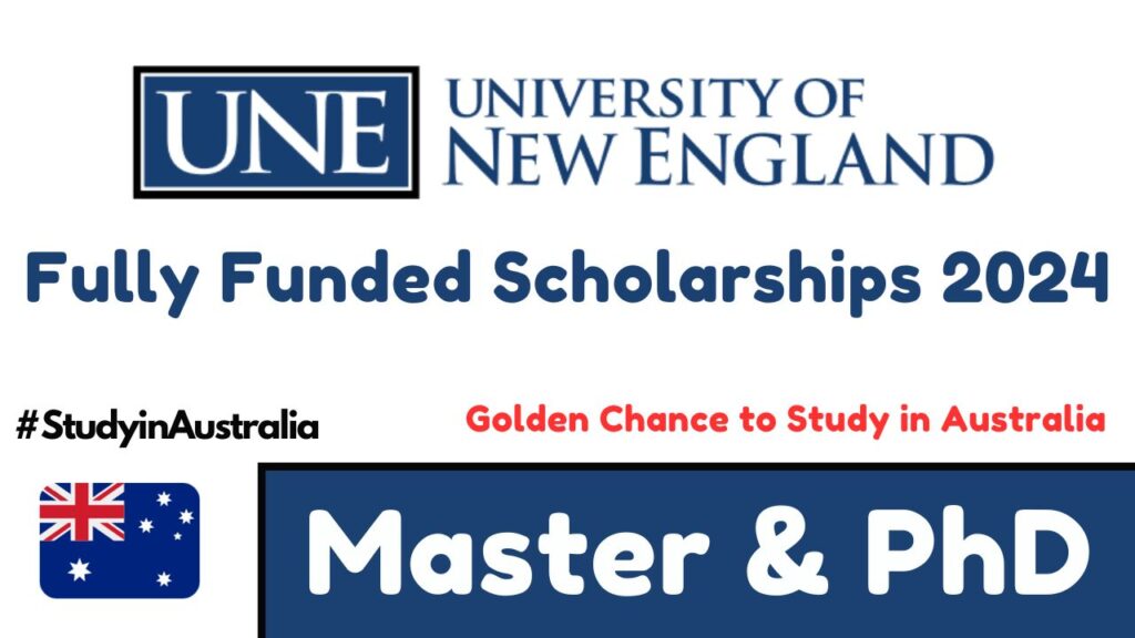 University of New England Scholarship 2024 in Australia
