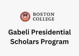 Gabelli Presidential Scholars Program at Boston College 2024/2025