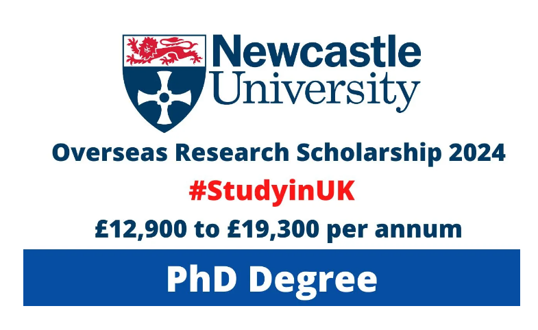 Newcastle University Overseas Research Scholarship 2024