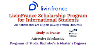 LivinFrance Scholarship For International Student 2025