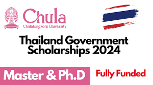 Chulalongkorn University Thailand Government Scholarships 2024