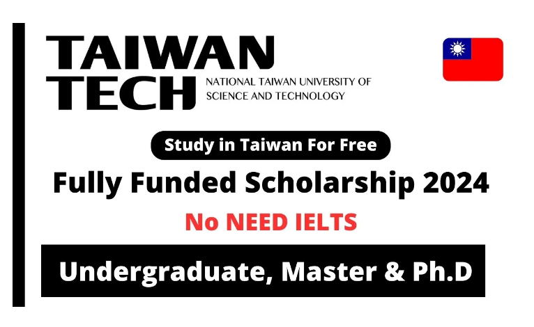 NTUST Scholarship 2024-Study in Taiwan