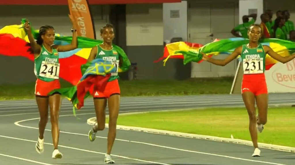 Ethiopia shine on first day of athletics