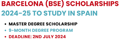 Barcelona (BSE) Scholarships 2024-25 to Study in Spain