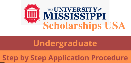University Of Mississippi USA Scholarship 2025