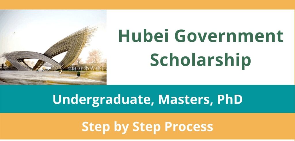 Hubei Government Scholarships In China 2025