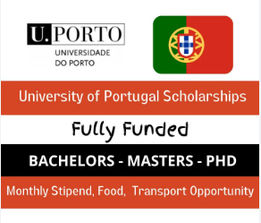 University Of Porto Scholarship In Portugal 2025
