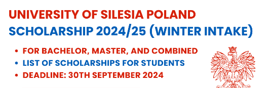 University of Silesia Poland Scholarship 2024/25