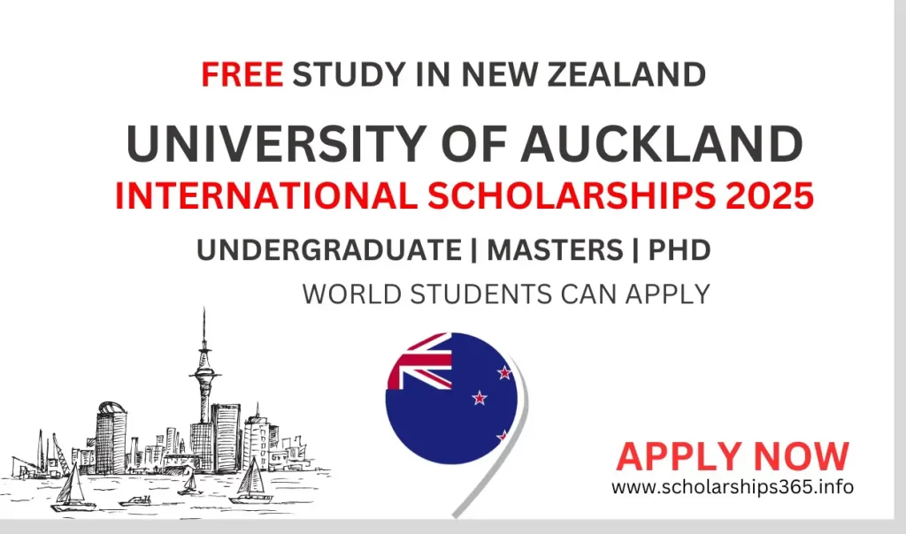 University of Auckland Excellence Scholarship 2025