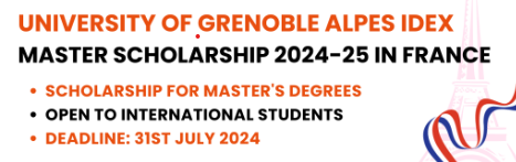 University Of Grenoble Idex Master Scholarships In France 2025