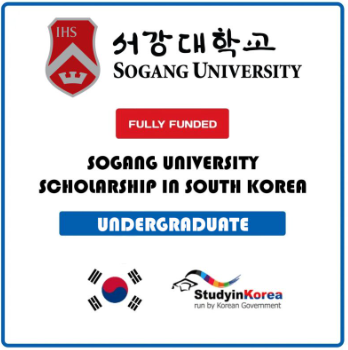 Sogang University Scholarship In South Korea 2025