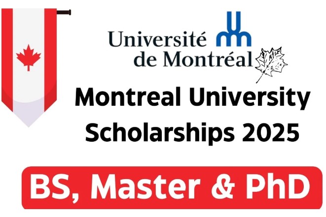 Montreal University Scholarships 2025 in Canada for International Students