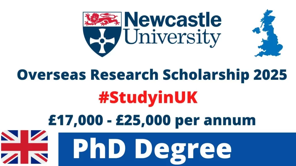 Newcastle University Overseas Research Scholarship 2025