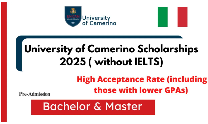 University of Camerino Scholarships 2025-26 in Italy