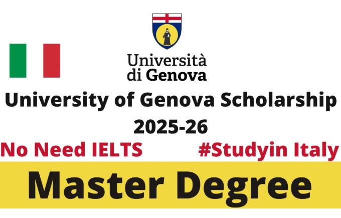 University of Genova Scholarship 2025-26 in Italy