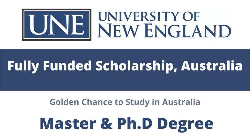 University of New England Scholarship 2025 in Australia