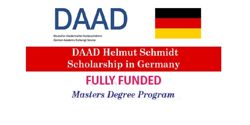 DAAD Helmut Schmidt Scholarship 2025-26 in Germany