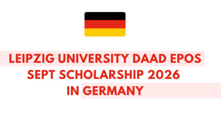 Leipzig University DAAD EPOS SEPT Scholarship 2026 in Germany