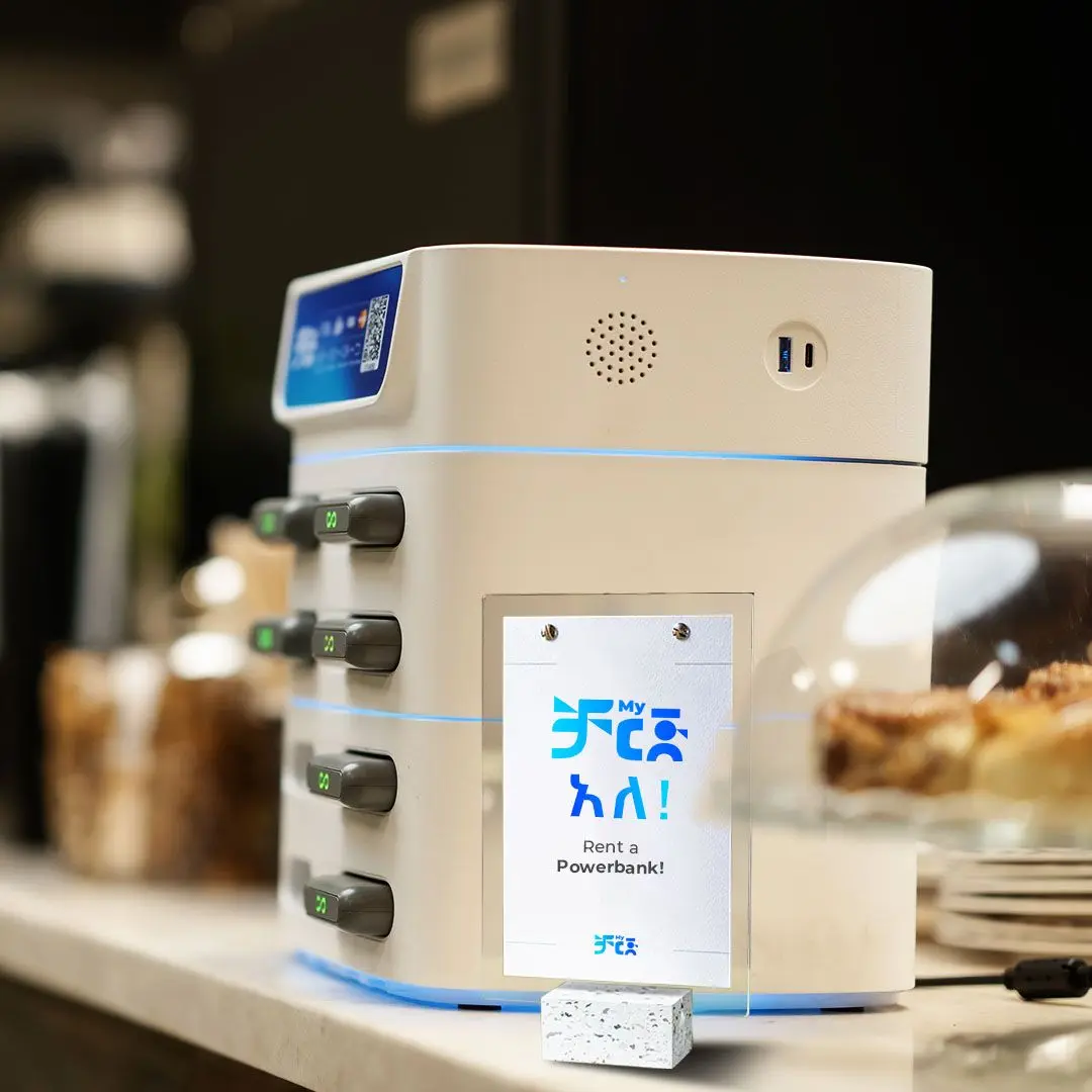 Ethiopian Startup Launches Power Bank Rental Service