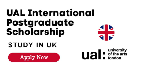 UAL International Masters Scholarship 2025 in UK