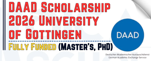 University of Gottingen DAAD Scholarship 2026 in Germany