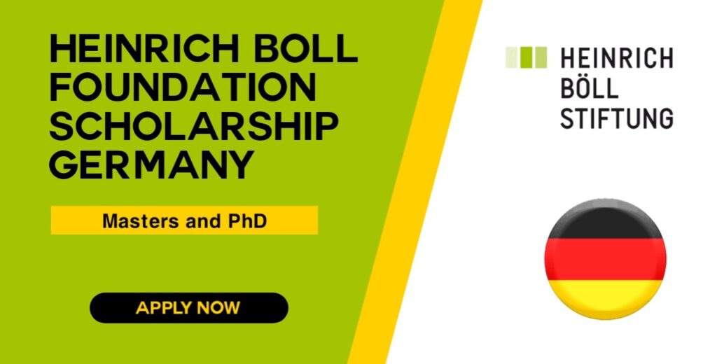 Heinrich Boll Foundation Scholarships 2027 in Germany