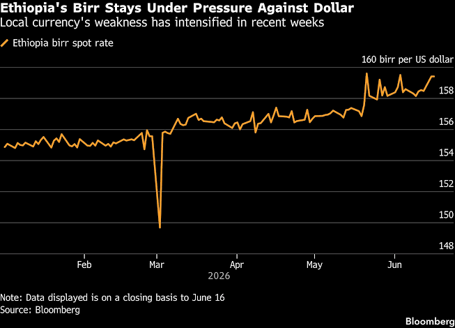Ethiopia Dollar Sales Pass $2 Billion as Parallel Market Rate Surges