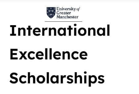University of Greater Manchester Excellence Scholarship 2027 in UK
