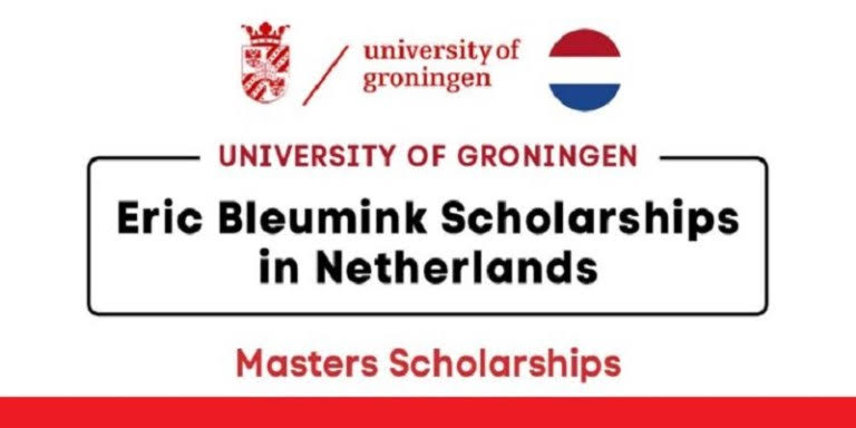 Eric Bleumink Scholarship 2027 in Netherlands
