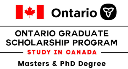 Ontario Graduate Scholarship 2027 in Canada